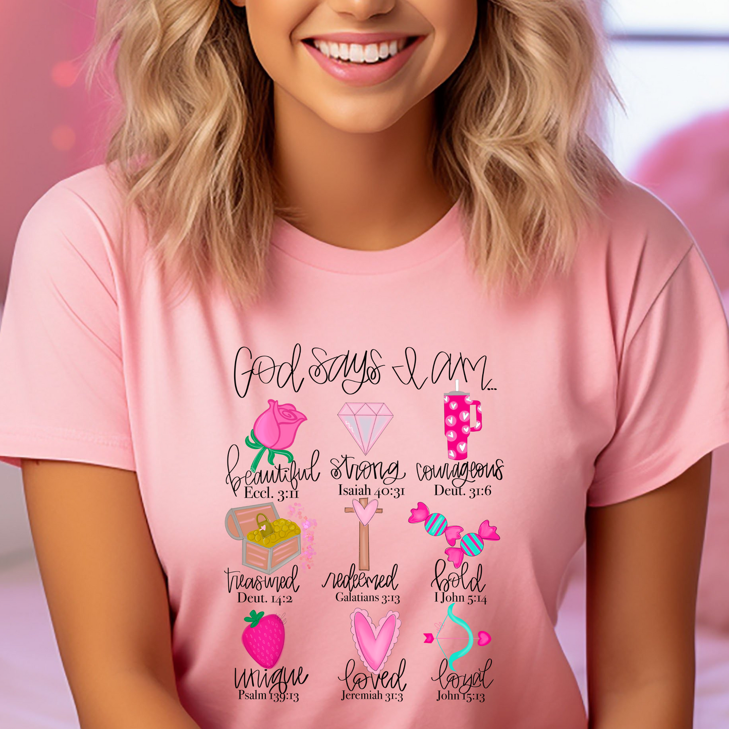 God says I am - Valentine's Day edition