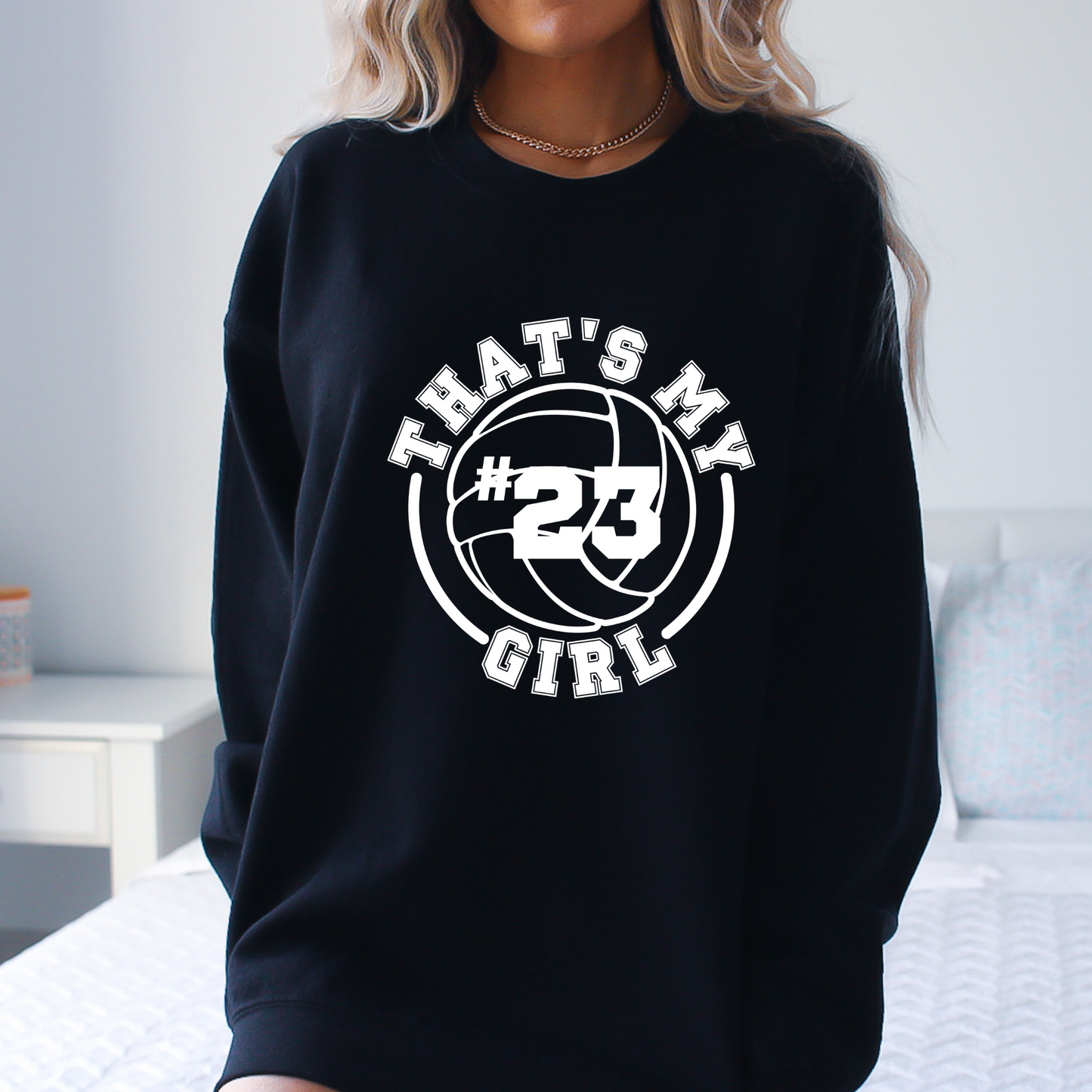 That's my girl - Volleyball t-shirt - customizable