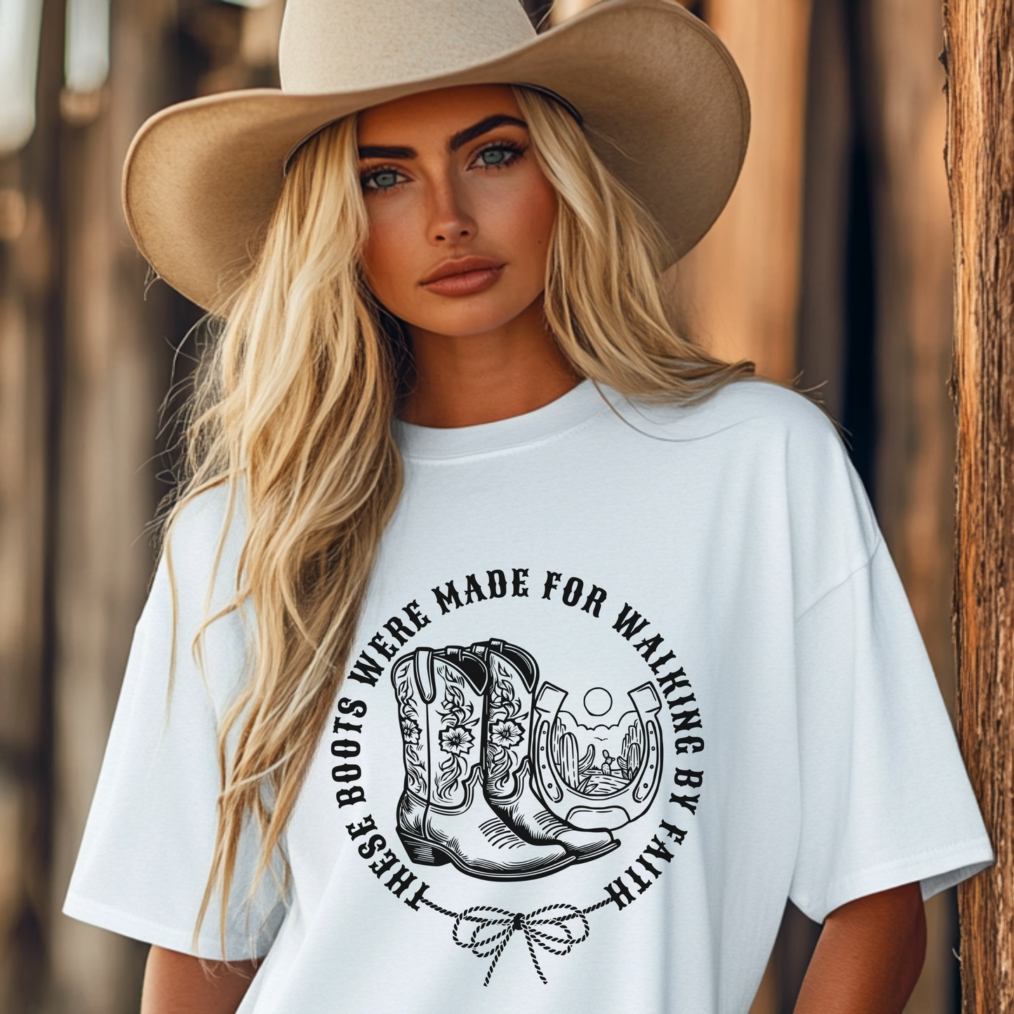 These boots were made for walking by faith