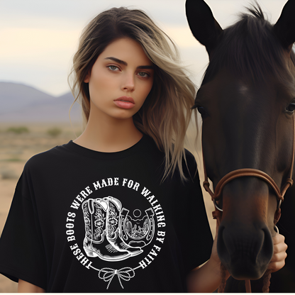 These boots were made for walking by faith