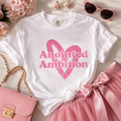 Anointed Ambition™ Tee - Pretty in Pink Edition