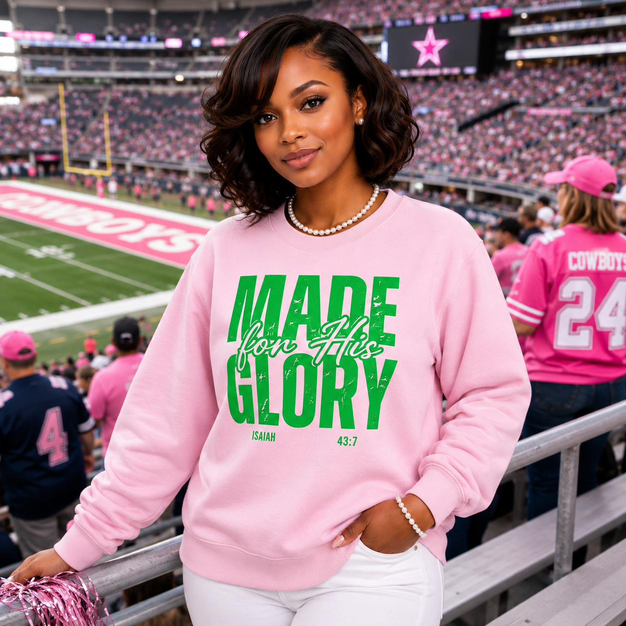 Made For His Glory Sweatshirt | Isaiah 43:7