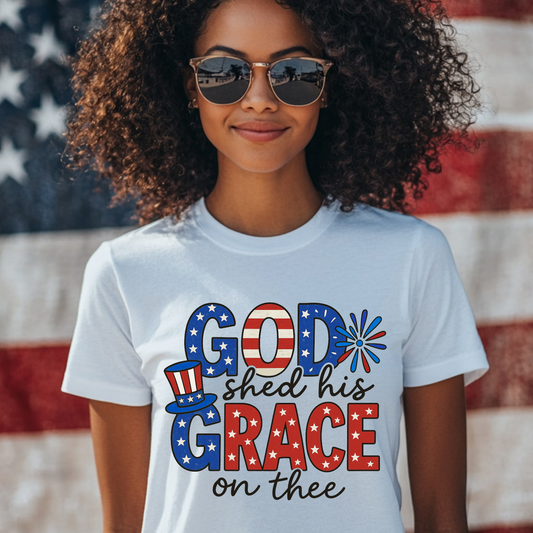 God shed His grace on thee