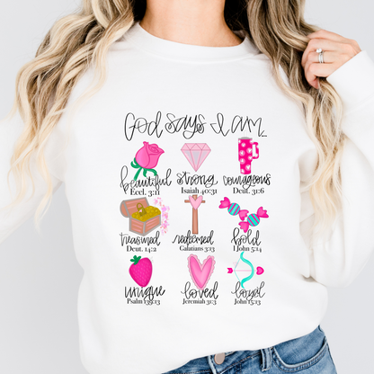 God says I am - Valentine's Day edition