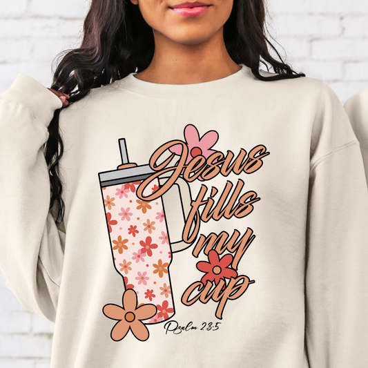 Jesus fills my cup