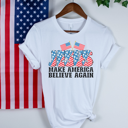 Jesus make America believe again - Design 2