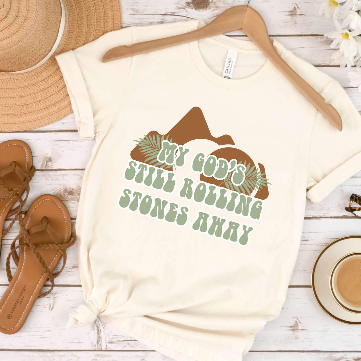 My Gods still rolling stones away