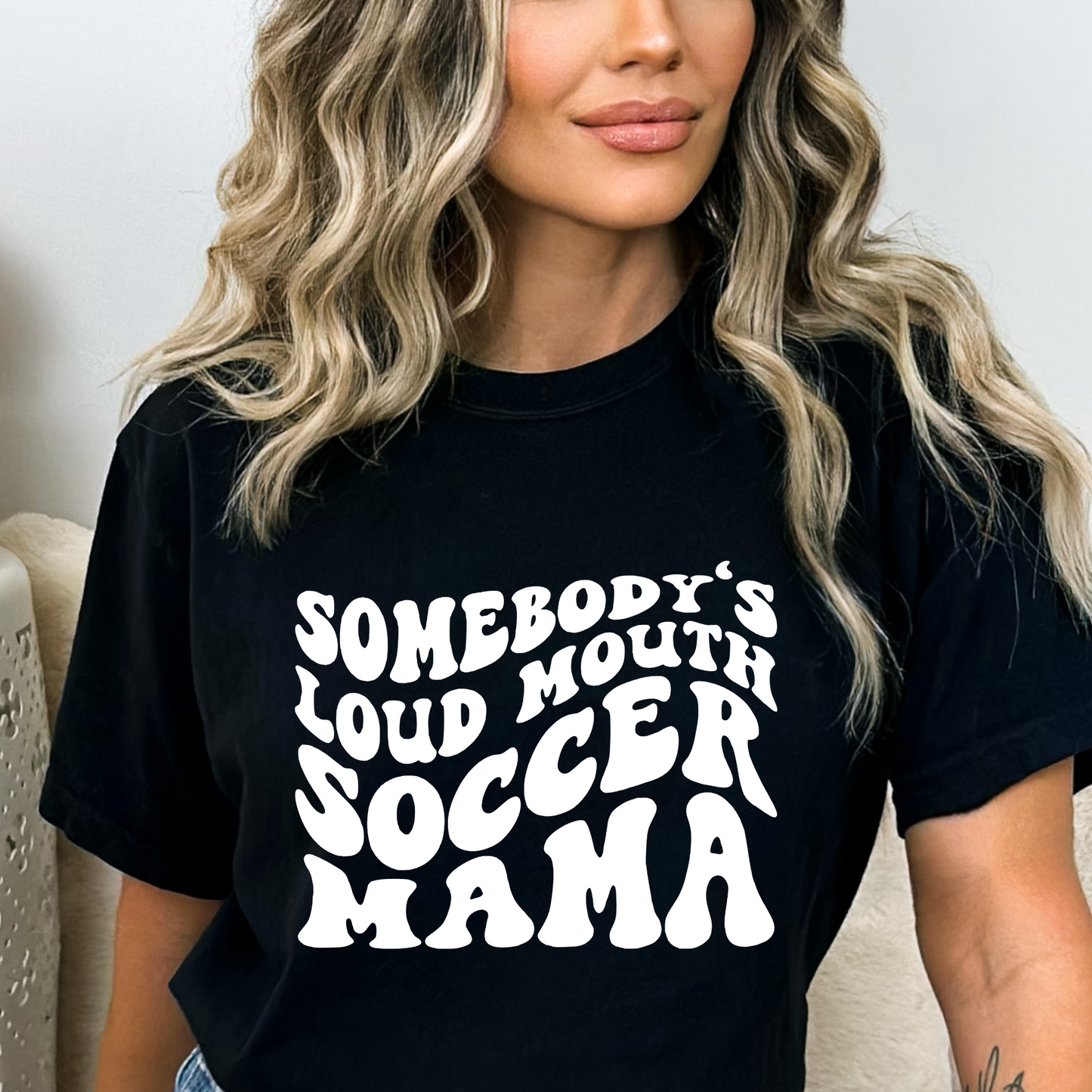 Somebody's loud mouth - Soccer Mama