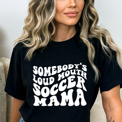 Somebody's loud mouth - Soccer Mama