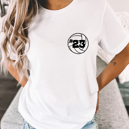 Volleyball Silhouette - That's my girl - Customizable