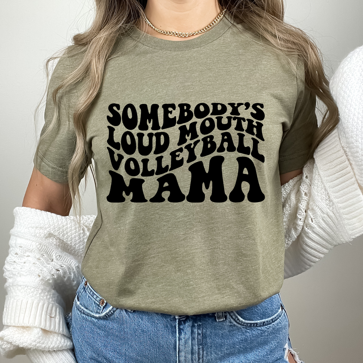 Somebody's loud mouth - Volleyball Mama