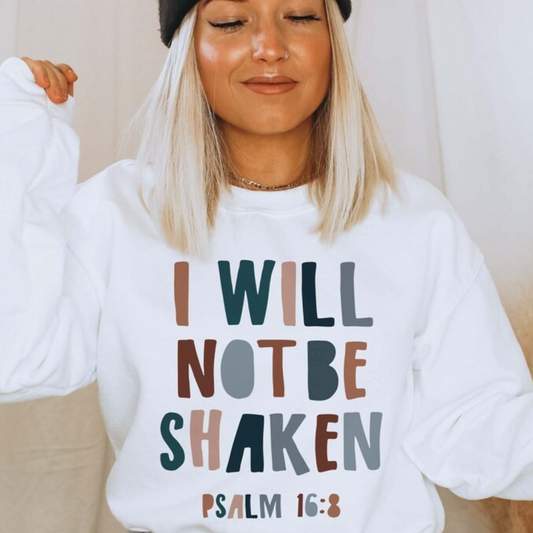 I will NOT be shaken