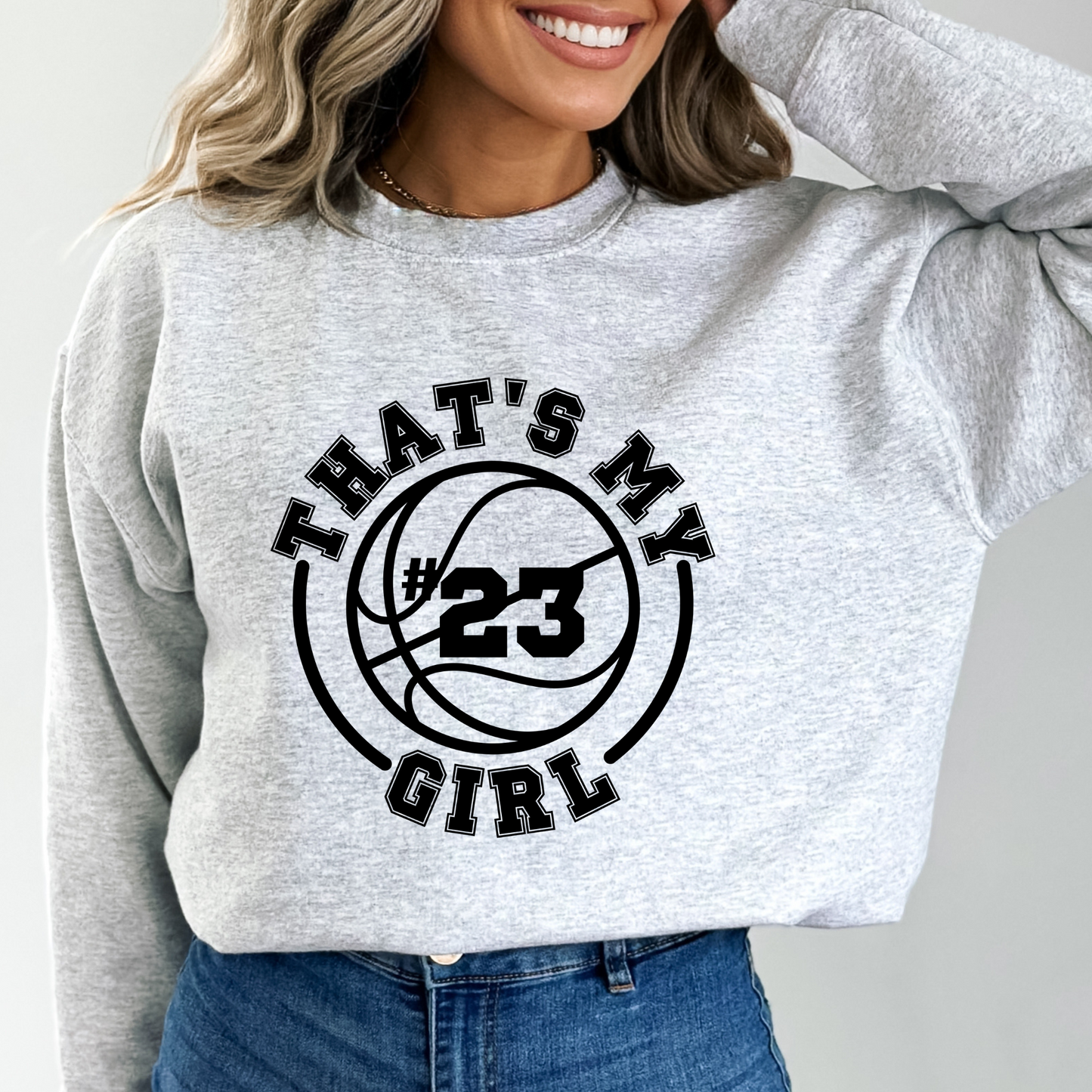 That's my girl - Basketball t-shirt - customizable