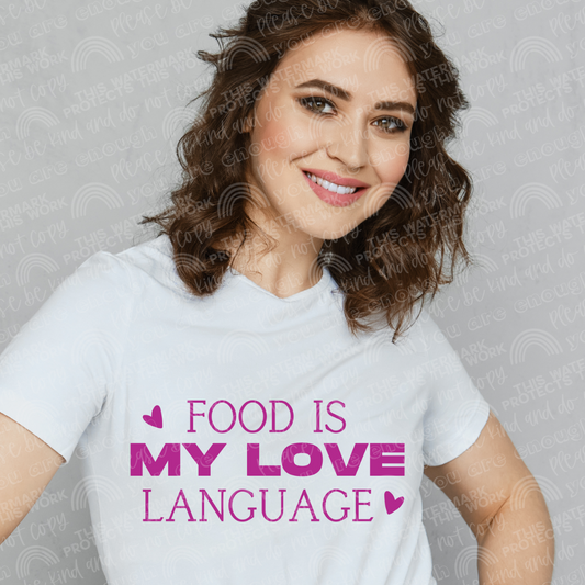 Food Is My Love Language - Digital Design Only