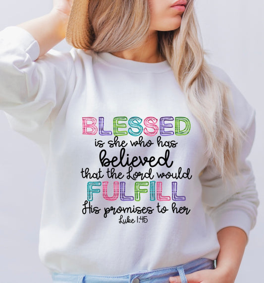 Blessed Luke 1:45